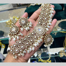 Kavita Art Grand Polki Kundan Pearl And Beads Necklace Set