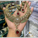 Kavita Art Grand Polki Kundan Necklace Set