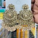 Kavita Art Sparkling Crystal And Beads Designer Dangler Earrings