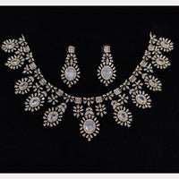 Kavita Art Graceful American Diamond Necklace Set for Women