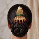 Kavita Art Ethnic Pota Stone And Pearl Hair Accessory