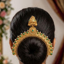 Kavita Art Ethnic Pota Stone And Pearl Hair Accessory