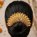Kavita Art Ethnic Pota Stone And Pearl Hair Accessory