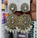 Kavita Art Luxury Kundan Stone And Pearl Ethnic Dangler Earrings