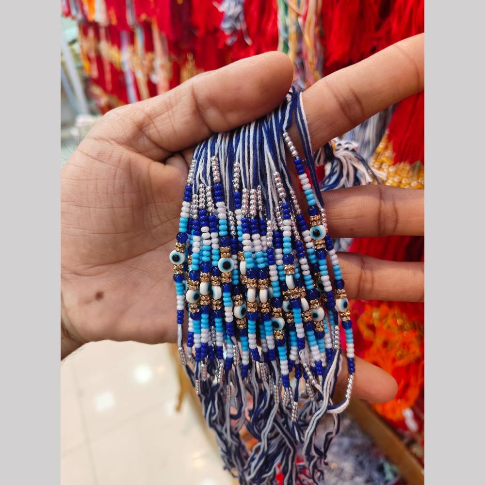 Kavita Art Pack of 12 Stylish Evil Eye Protection Rakhi for Brother