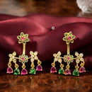 Kavita Art Designer Crystal Stone Dangler Earrings