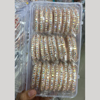 Kavita Art Premium Gold Plated Austrian Stone Bangles Set