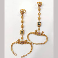 Kavita Art Wedding Wear Pota Stone Hath Panja 