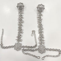 Kavita Art Wedding Wear Crystal Stone And Pearl Hath Panja