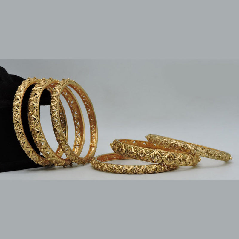 Soni Art Jewellery Gold Plated  Bangle Set