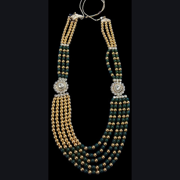 SNERA  Gold Plated  Beads Necklace Set