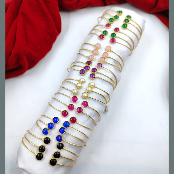 SNERA Gold Plated Pota Stone Bracelet (Assorted Color 1 Piece Only)