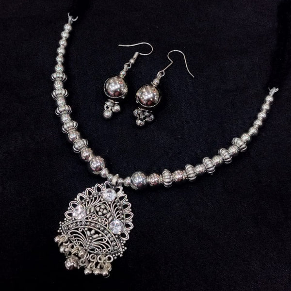 SNERA Oxidised Plated Navratri Special Necklace Set