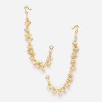 SNERA Gold Plated Pearl Kanchain