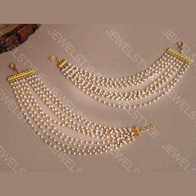 SNERA Gold Plated Pearl Kanchain