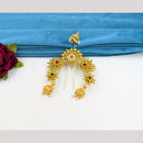 SNERA Gold Plated Pearls Hair Accessories ( 6 Piece Only)