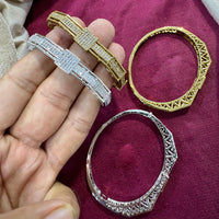SNERA Charming American Diamond Openable Bracelet