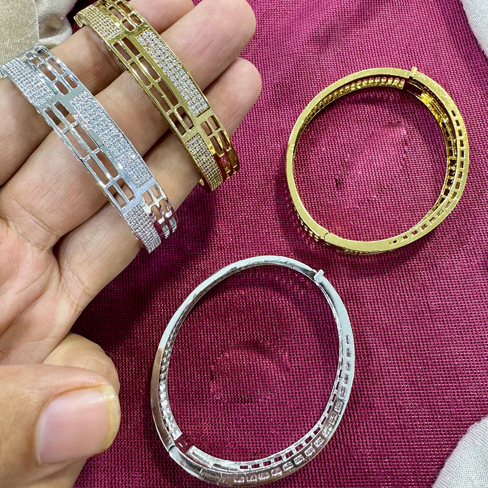 SNERA Charming American Diamond Openable Bracelet