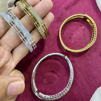 SNERA Charming American Diamond Openable Bracelet
