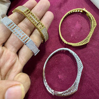 SNERA Charming American Diamond Openable Bracelet