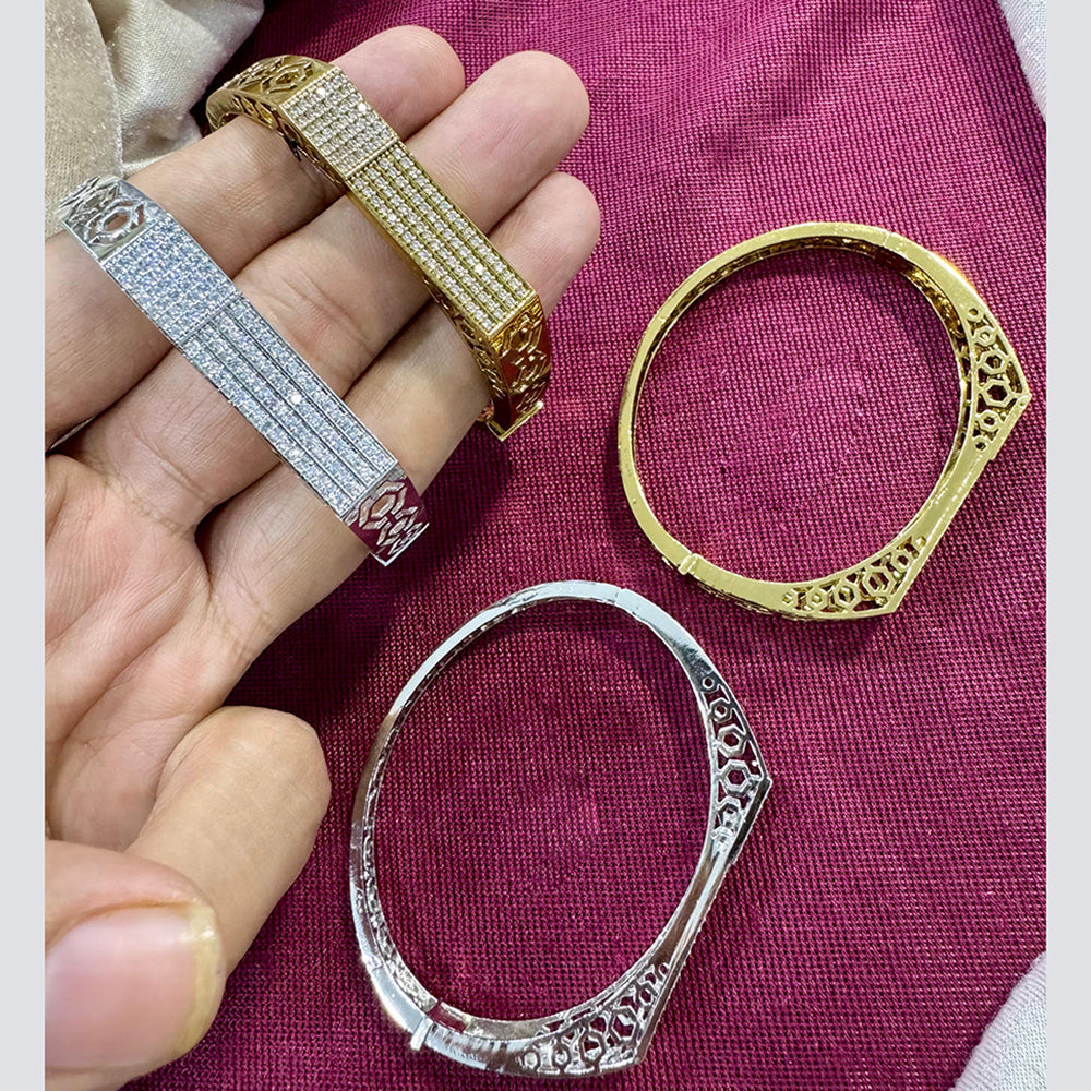SNERA Charming American Diamond Openable Bracelet