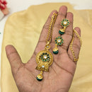 SNERA Silver Plated Pota Stone Pendant Set
