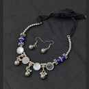 SNERA Oxidised Plated Necklace Set