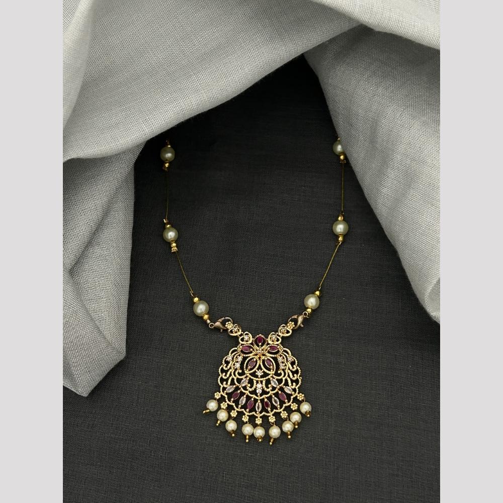 SNERA American Diamond Necklace Set