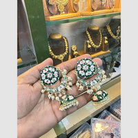 SNERA Meenakari Jhumki Earrings – Handcrafted Ethnic Style