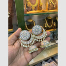 SNERA Meenakari Jhumki Earrings – Handcrafted Ethnic Style