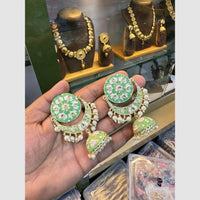 SNERA Meenakari Jhumki Earrings – Handcrafted Ethnic Style