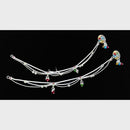SNERA Elegant Rhodium Plated Designer Payal \ Anklet
