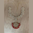 SNERA Royal Kundan Stone Beads Damini Maangtikka