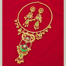 SNERA Graceful Pota Stone And Pearl Necklace Set