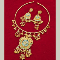 SNERA Graceful Pota Stone And Pearl Necklace Set
