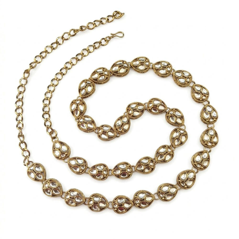 SNERA Crystal Stone Designer Kamarbandh for Women
