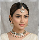 SNERA Party Wear Kundan Stone Choker Necklace Set