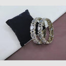 SNERA Elegant  Austrain Stone Designer  Bangles Set