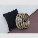 SNERA Elegant Crystal Stone and Austrian Stone Designer Bangles Set