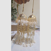 SNERA  Heavy Look Grand Dulhan Cowrie Shell Kalire