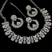 SNERA Sparkling Crytsal Stone Necklace Set
