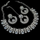 SNERA Sparkling Crytsal Stone Necklace Set