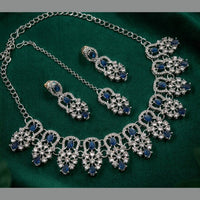 SNERA Elegant Crystal Stone Necklace Set Women