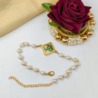 SNERA Designer Meenakari And Pearl Rakhi for Raksha Bandhan