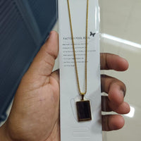 SNERA Gold Plated Stylish Chain Pendant