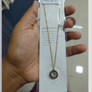 SNERA Gold Tone Designer Necklace for Women