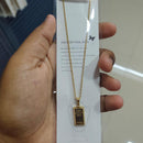SNERA Gold Plated Stylish Chain Pendant