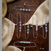 SNERA Glamorous American Diamond Party Wear Bracelet