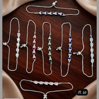 SNERA Glamorous American Diamond Party Wear Bracelet