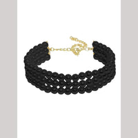 SNERA Party Wear Beads Choker Neckalce 